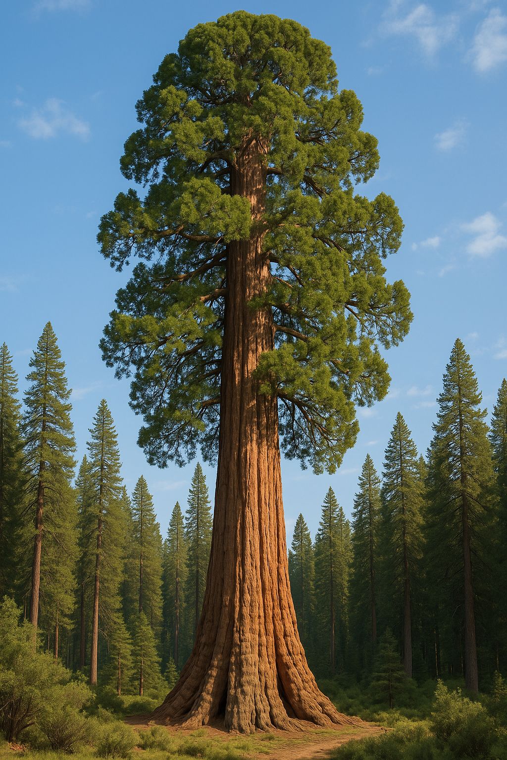 Bambus-Giessen: Berg-Mammutbaum Sequoiadendron giganteum - Ort: Giessen
